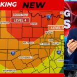 Severe Storms Threaten North Texas with Tornadoes, Large Hail, and Damaging Winds