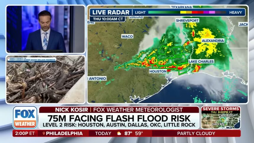 Catastrophic Flooding Triggers Mandatory Evacuations in Southeast Texas