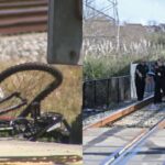 Cyclist fatally hit by train