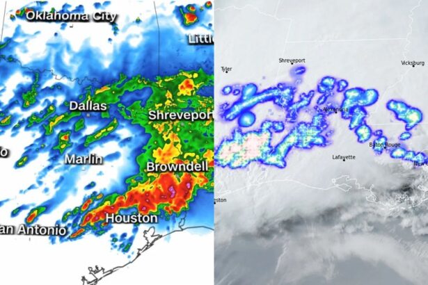 storms hitting Houston